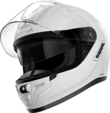 Phantom Ff Mesh Com Helmet Glossy White Lg - SENA