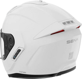 Phantom Ff Mesh Com Helmet Glossy White Sm - SENA