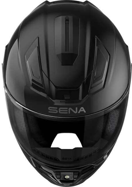 Phantom Ff Mesh Com Helmet Glossy Black Sm - SENA