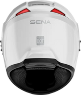 Phantom Ff Mesh Com Helmet Glossy White Md