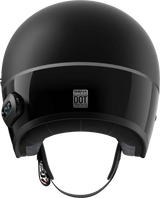Surge Open Face Helmet W/Mesh Matte Black/Glossy Black Lg - SENA