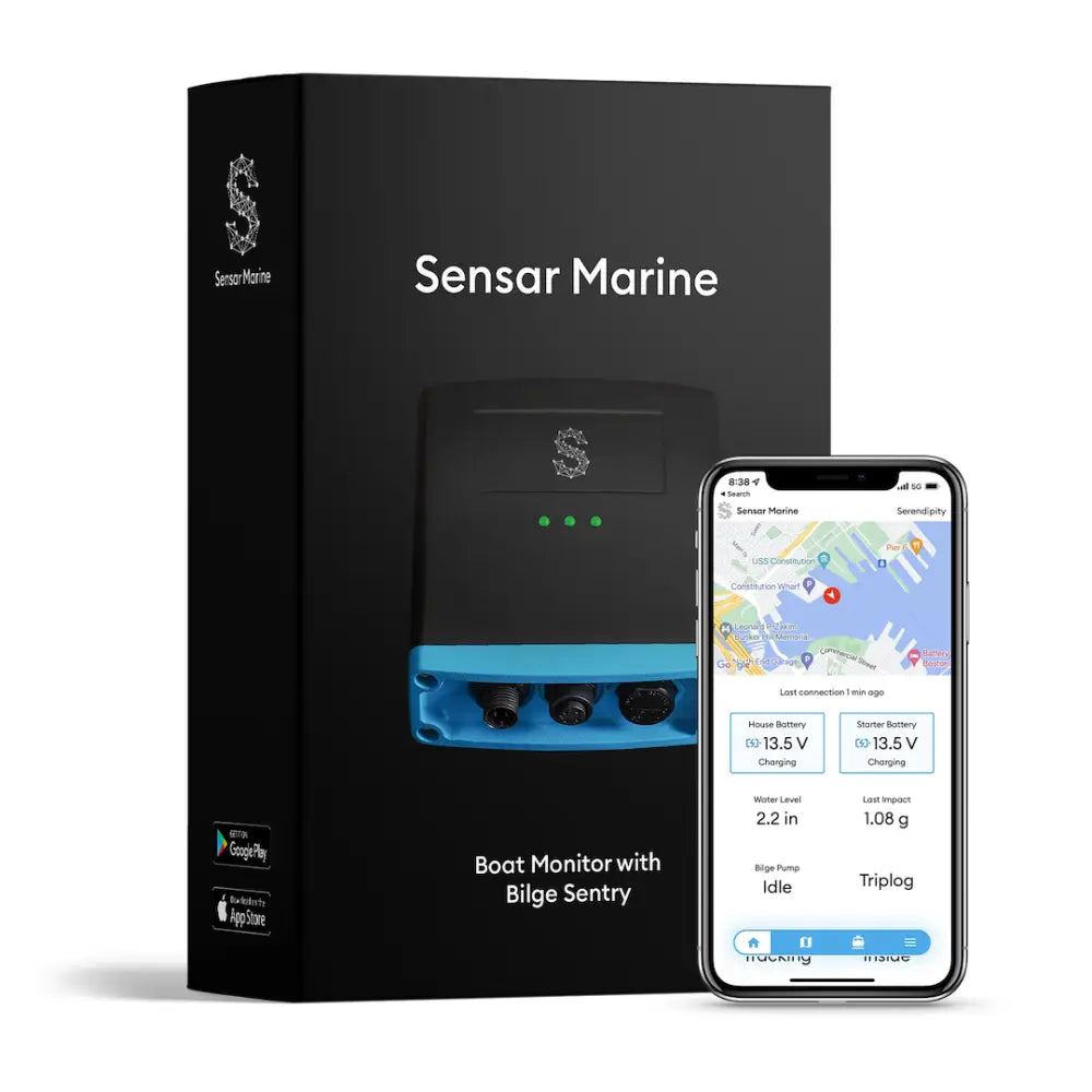 Sensar No Supplier Warranty Boat Monitoring System BMBS700 - Monitor Bilge Sentry