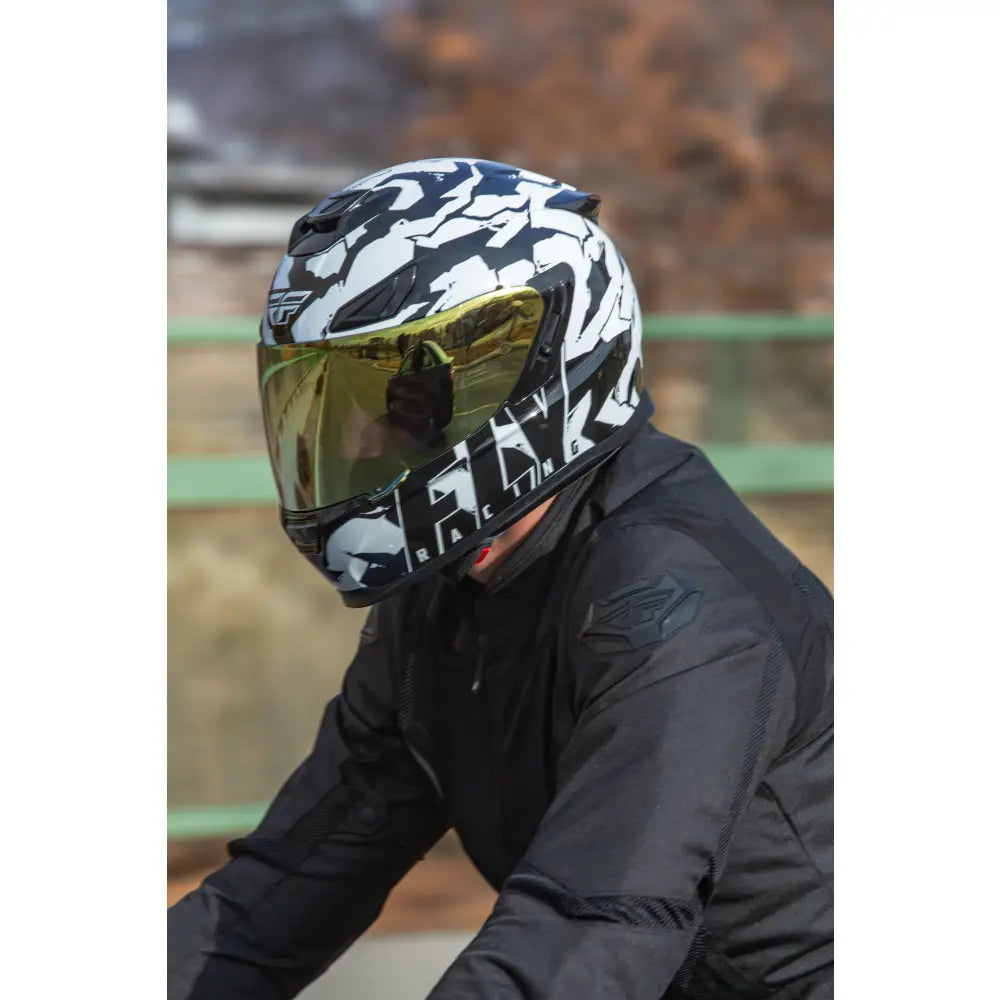 Sentinel Outer Faceshield Gold Mirror
