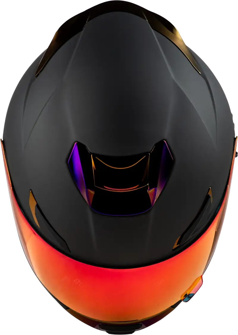 Sentinel Recon Helmet Matte Black/Purple Chrome Lg