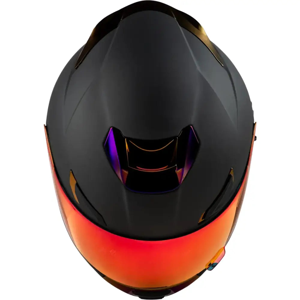 Sentinel Recon Helmet Matte Black/Purple Chrome Lg