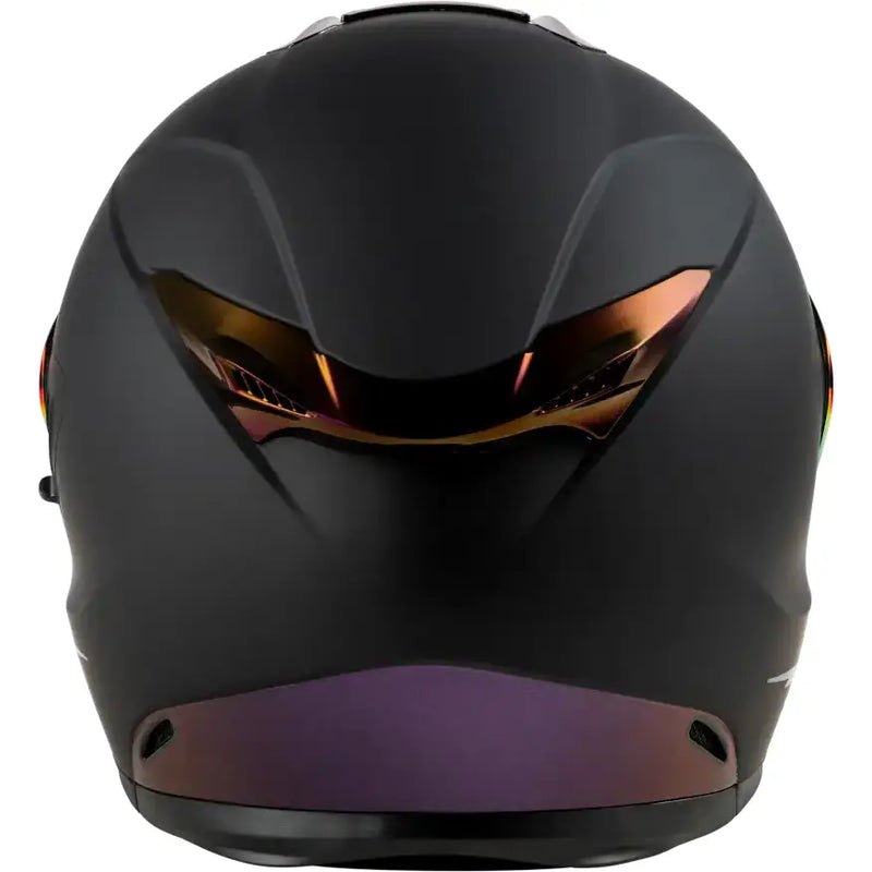 Sentinel Recon Helmet Matte Black/Purple Chrome Lg
