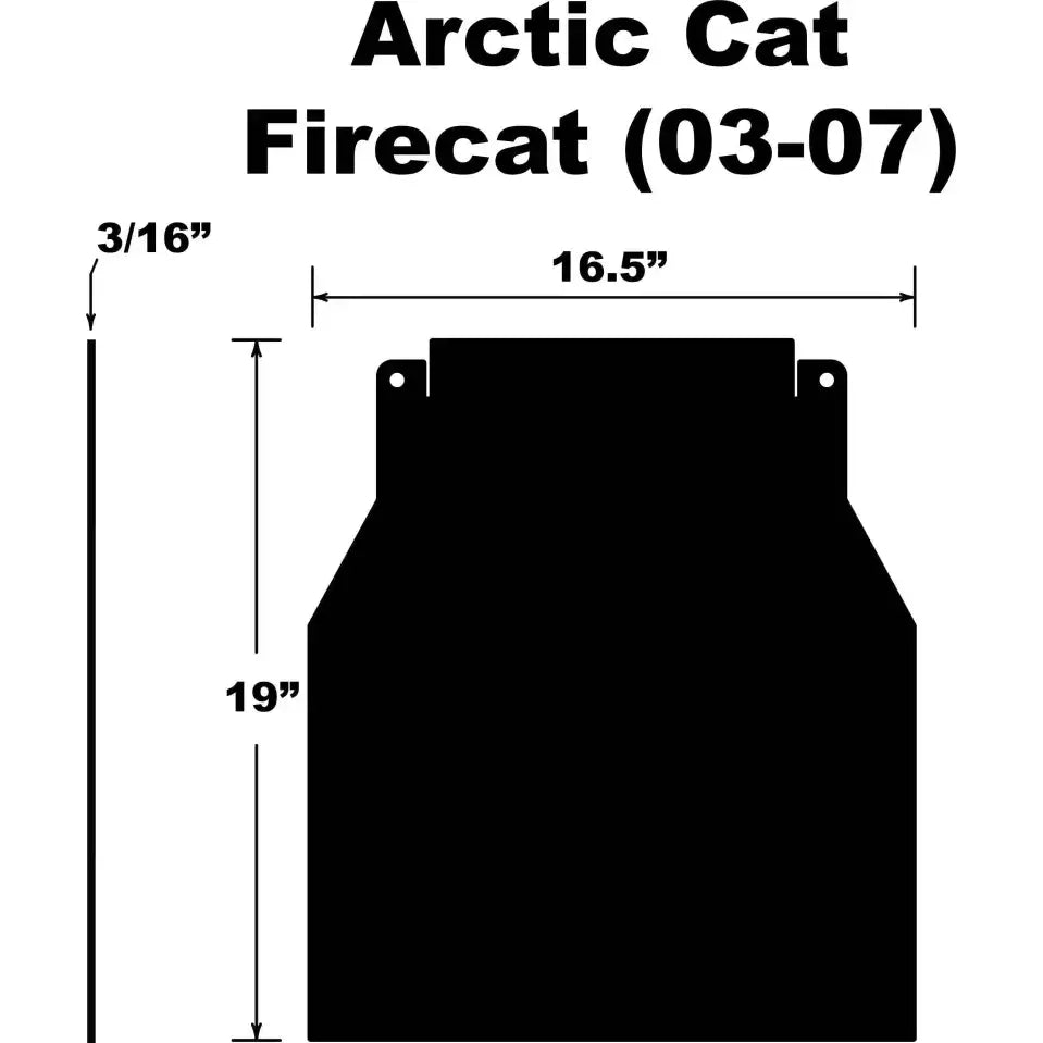 SF-FCAT037PB Snowflap  Arctic Cat Firecat/Sabercat 03 07