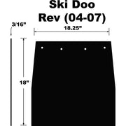 SF-REVPB Snowflap  Ski Doo Rev 04 07
