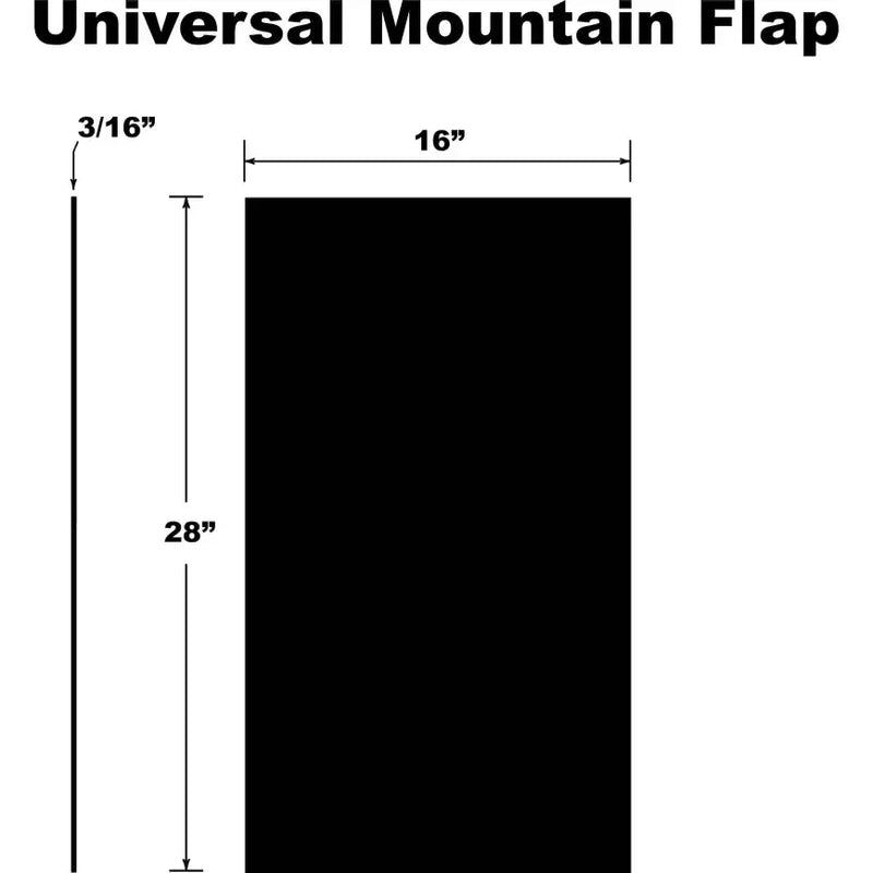 SF-UMFPB Mountain Snowflap Universal Black