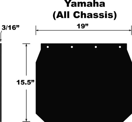 SF-YAMPB Snowflap  Yamaha All Models 98 16