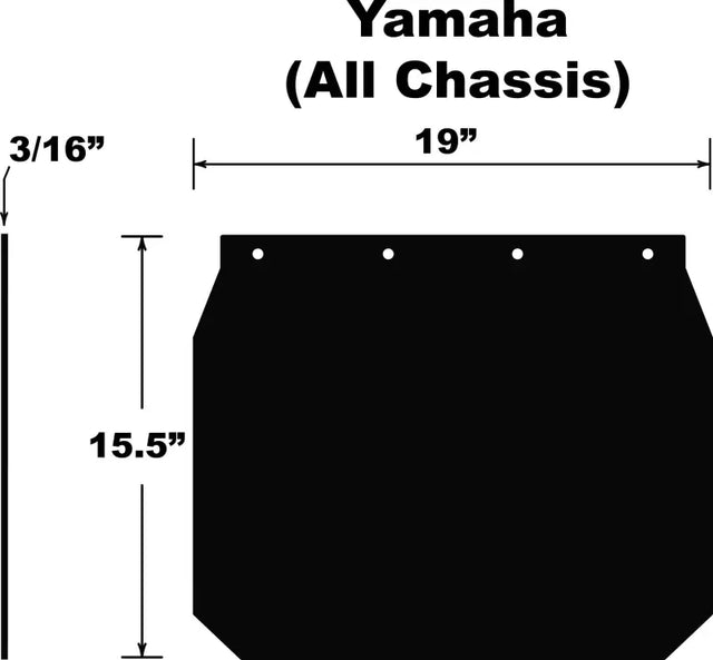 SF-YAMPB Snowflap  Yamaha All Models 98 16