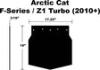 SF-Z1FPB Snowflap  Arctic Cat F Series/Z1 Turbo 2010+