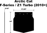SF-Z1FPB Snowflap  Arctic Cat F Series/Z1 Turbo 2010+