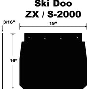 SF-ZX99PB Snowflap  Ski Doo Zx/S 2000 92 03