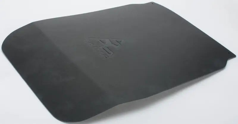 Black rubber floor mat for SF100-BK Univ Trail Snow Flap, universal snow flap accessory