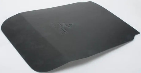 Black rubber floor mat for SF100-BK Univ Trail Snow Flap, universal snow flap accessory