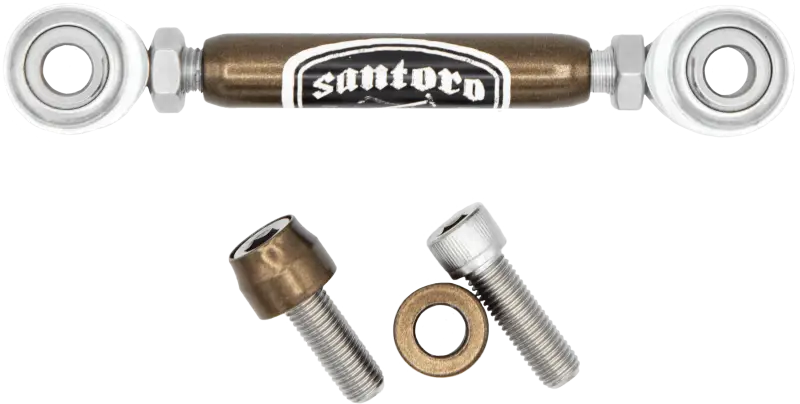 SF30026 Santoro Fabworx Shift Linkage Mid-Cntrl Bronze M8 Softail - RV and Auto Parts