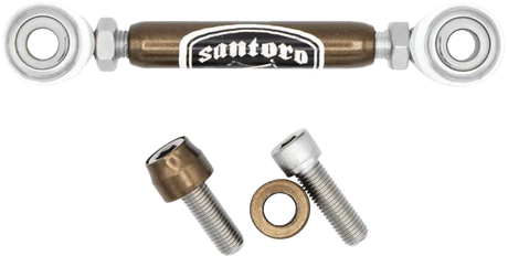 SF30026 Santoro Fabworx Shift Linkage Mid-Cntrl Bronze M8 Softail - RV and Auto Parts