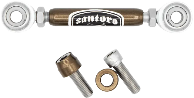 SF30026 Santoro Fabworx Shift Linkage Mid-Cntrl Bronze M8 Softail - RV and Auto Parts