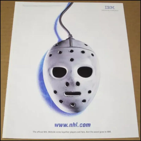 Hockey mask Dyna turned into a cool computer mouse for gaming and fans