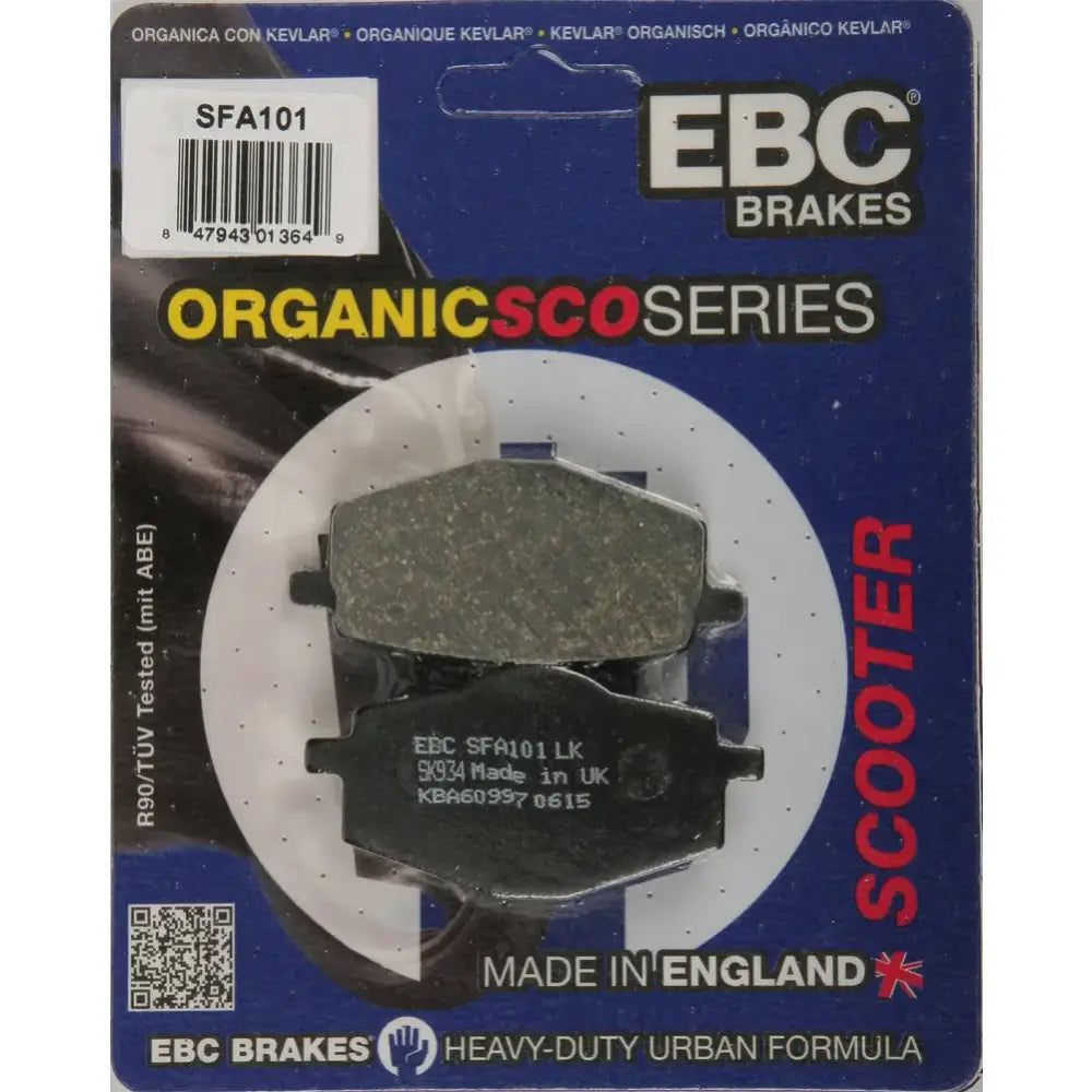 SFA101 Brake Pads Sfa101 Organic