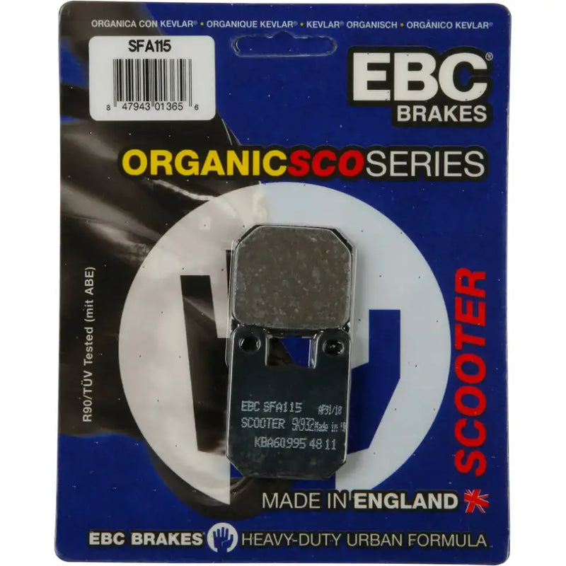 SFA115 Brake Pads Sfa115 Organic