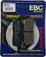 EBC SFA142 Organic Brake Pads for scooters, ensuring smooth and safe rides