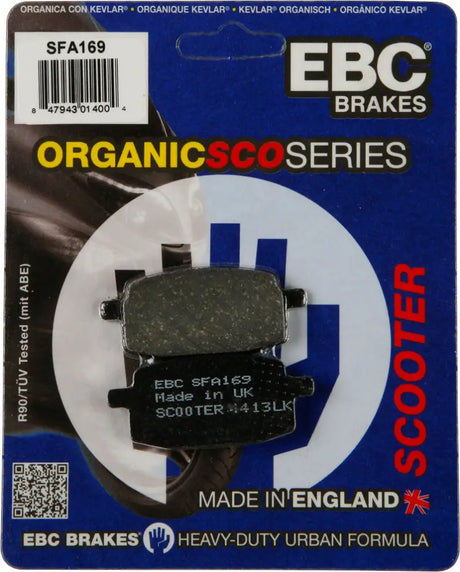 SFA169 Brake Pads Sfa169 Organic