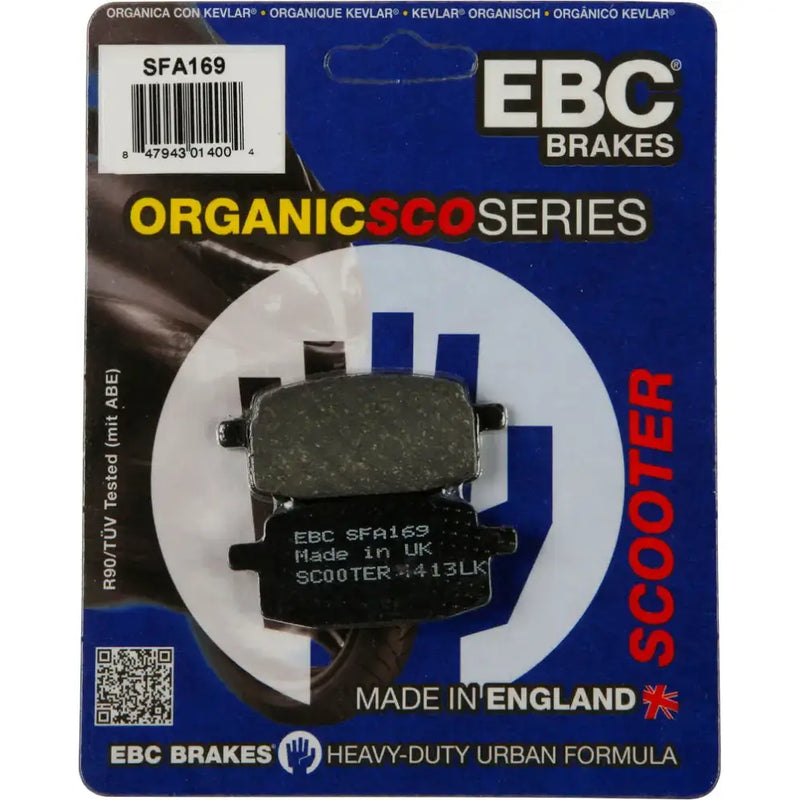 SFA169 Brake Pads Sfa169 Organic