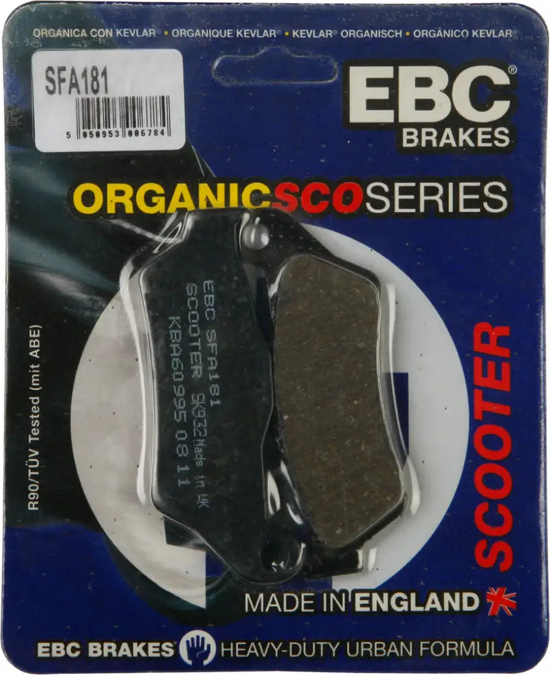 SFA181 Brake Pads Sfa181 Organic