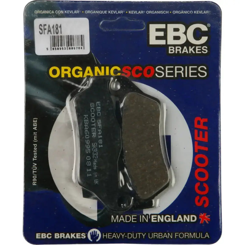 SFA181 Brake Pads Sfa181 Organic