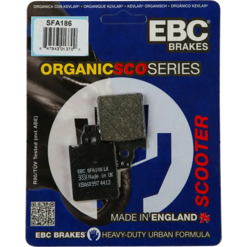 SFA186 Brake Pads Sfa186 Organic