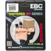 EBC SFA193HH Double H Sintered Brake Pads for scooters offering high performance