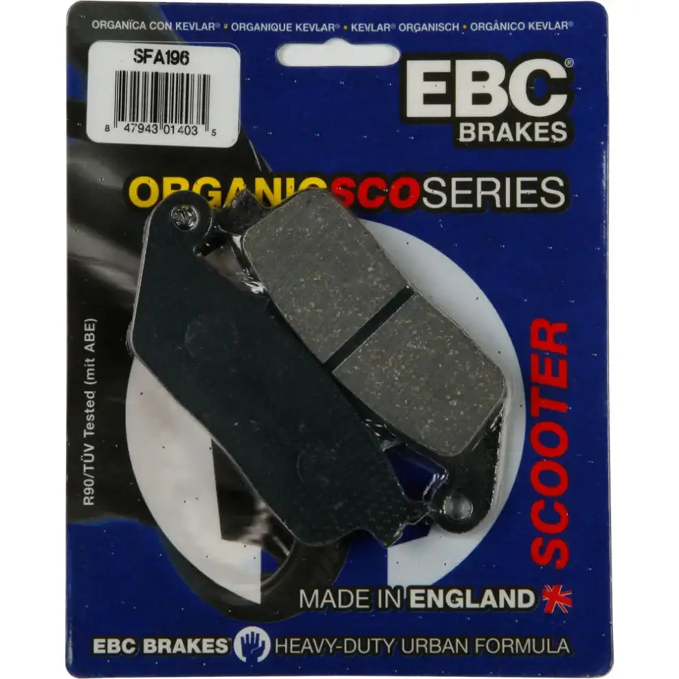 SFA196 Brake Pads Sfa196 Organic