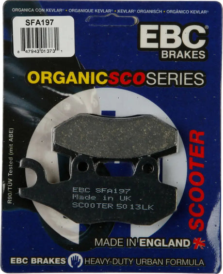 SFA197 Brake Pads Sfa197 Organic