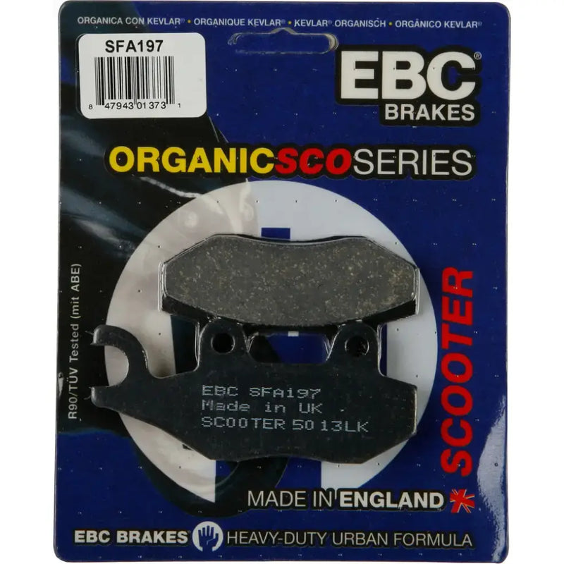 SFA197 Brake Pads Sfa197 Organic