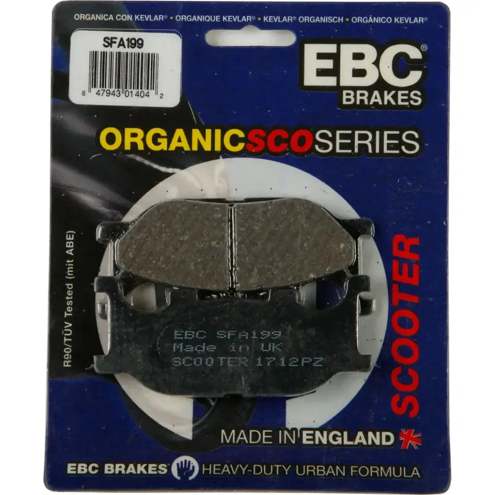 SFA199 Brake Pads Sfa199 Organic