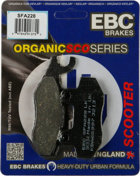 SFA228 Brake Pads Sfa228 Organic