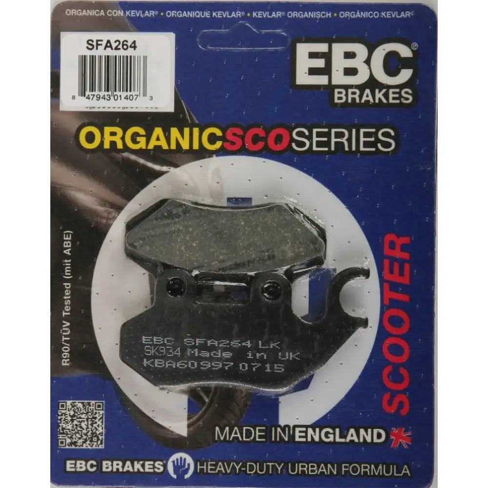 SFA264 Brake Pads Sfa264 Organic
