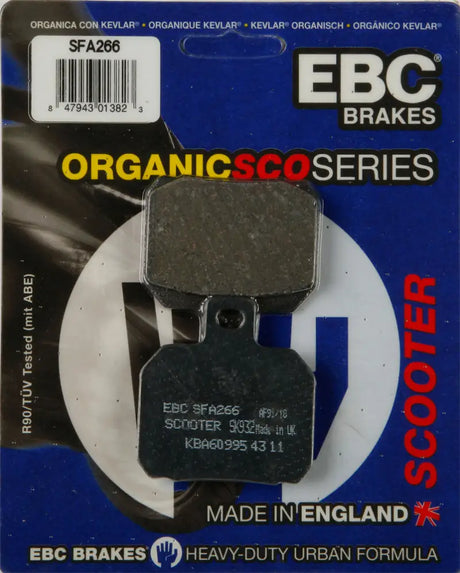 SFA266 Brake Pads Sfa266 Organic