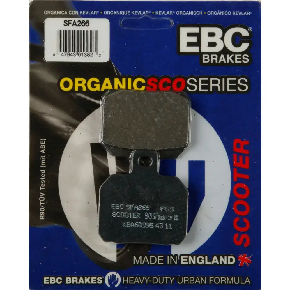SFA266 Brake Pads Sfa266 Organic