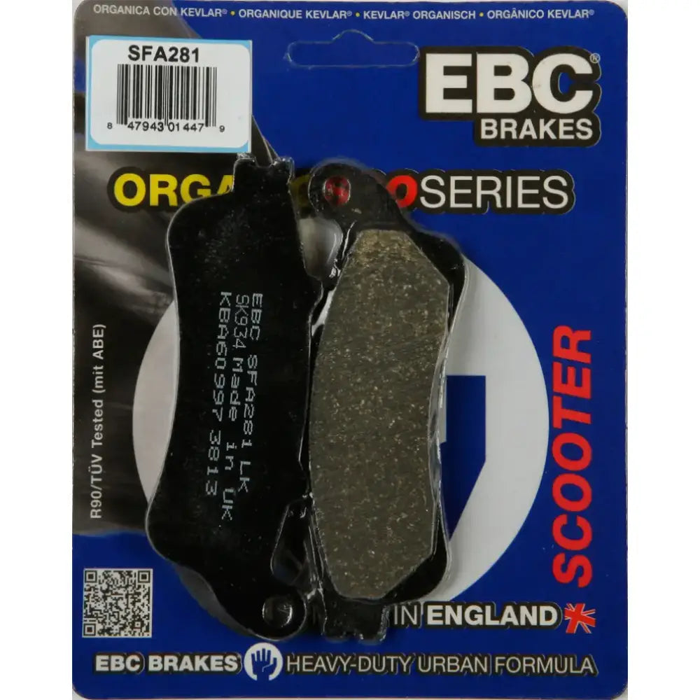 SFA281 Brake Pads Sfa281 Organic