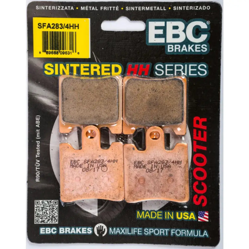 EBC SFA283/4HH Sintered HH Brake Pads for Scooter Brake Pads Upgrade