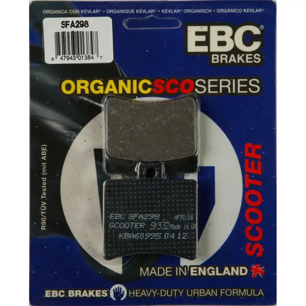 SFA298 Brake Pads Sfa298 Organic