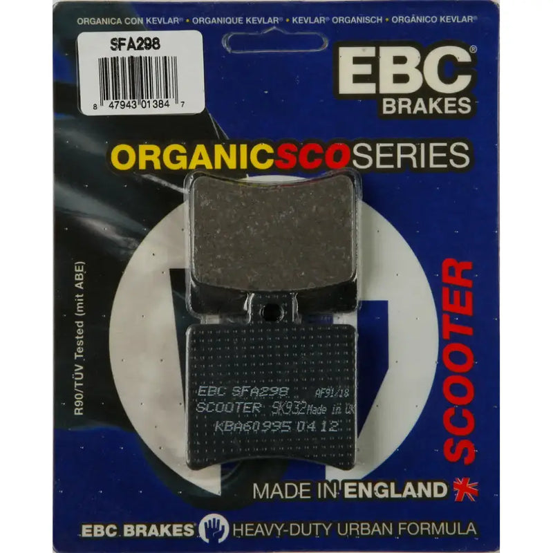 SFA298 Brake Pads Sfa298 Organic