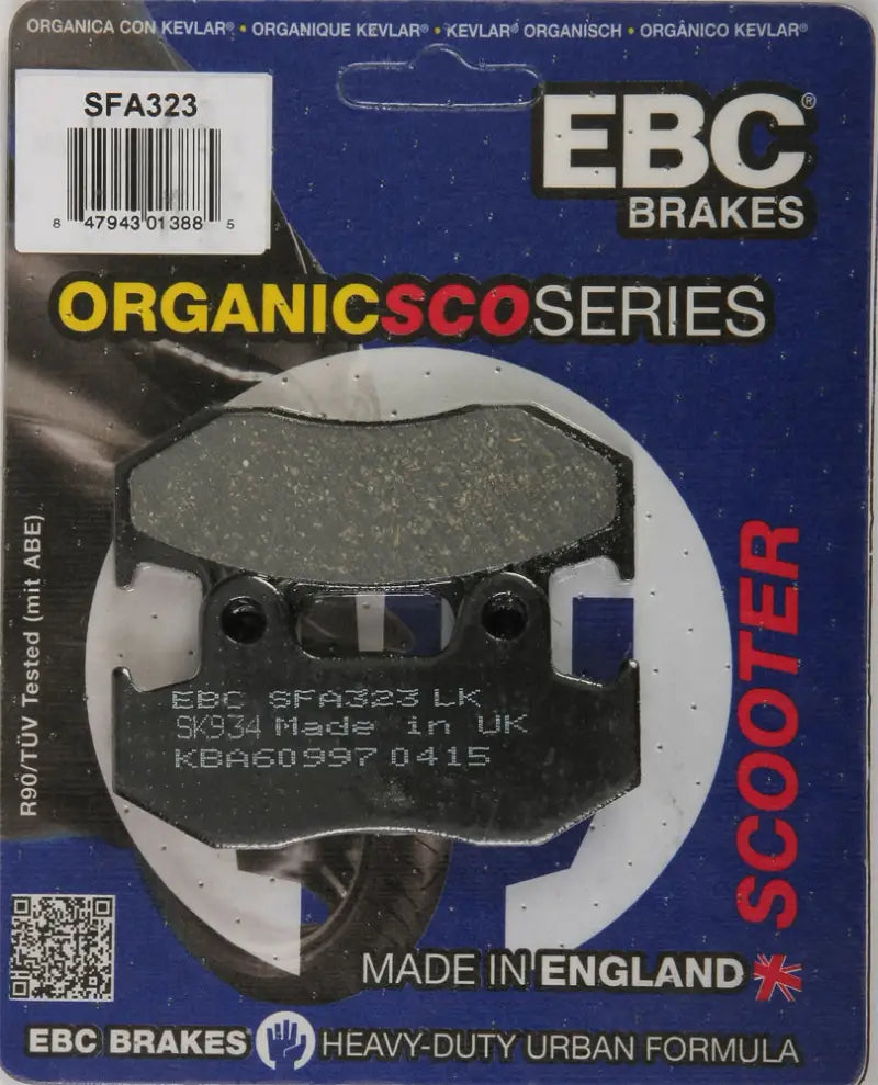 SFA323 Brake Pads Sfa323 Organic