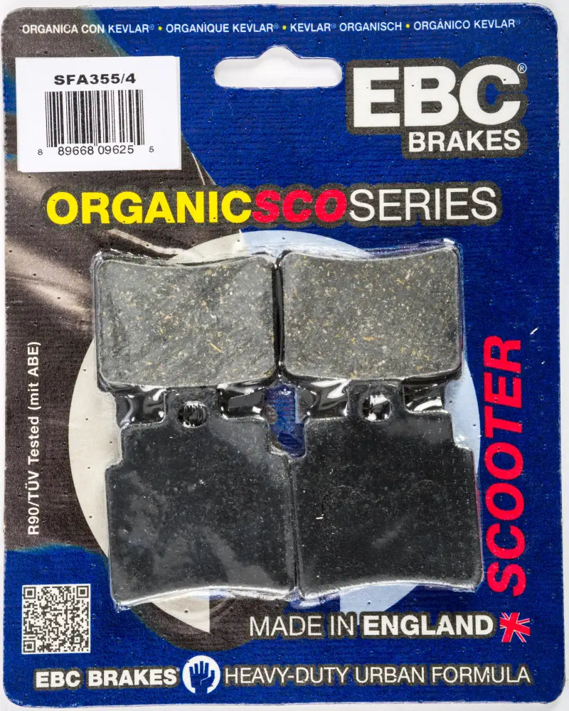 SFA355/4 Brake Pads Sfa355/4 Organic