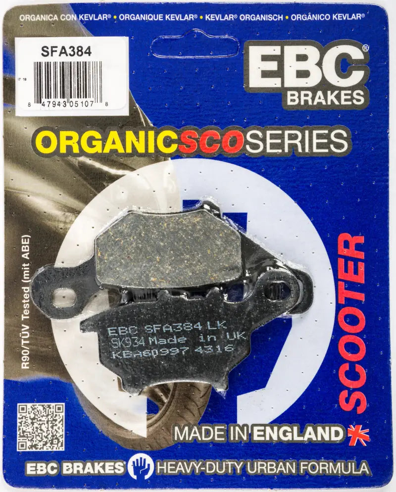 SFA384 Brake Pads Sfa384 Organic