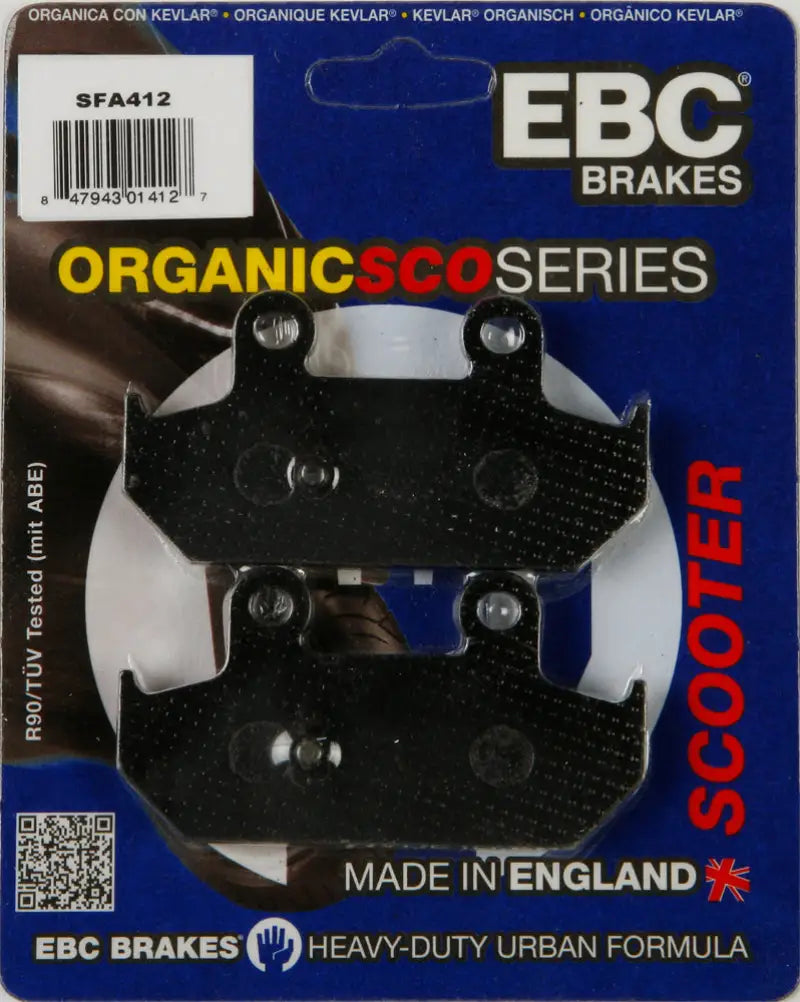 SFA412 Brake Pads Sfa412 Organic