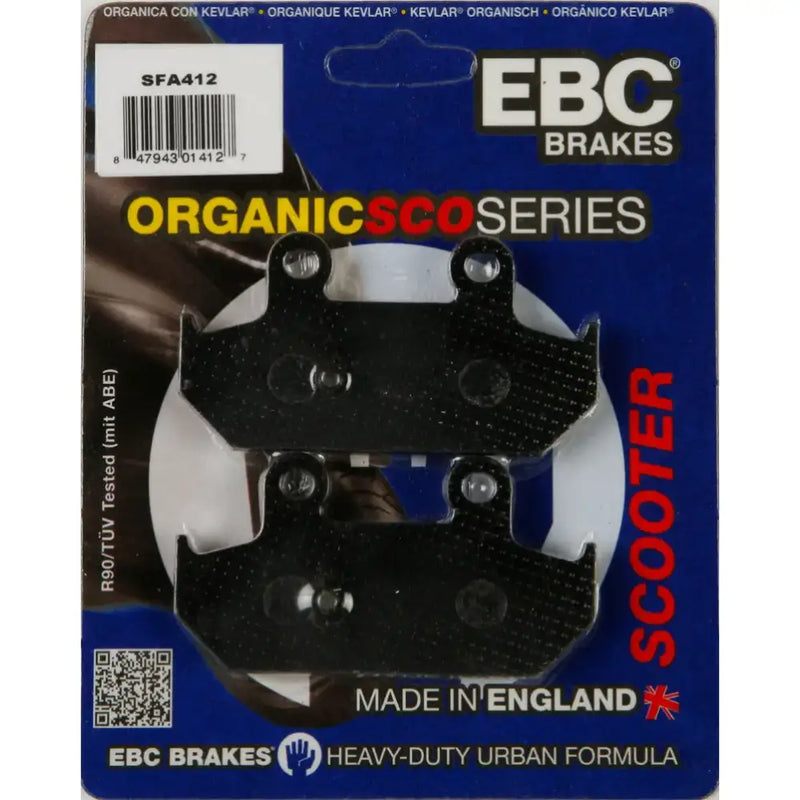 SFA412 Brake Pads Sfa412 Organic
